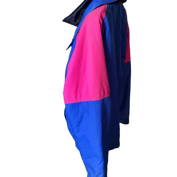 Sub Zero Snow Ski Jacket Vintage 80s 90s Womens Size M Blue Pink u - Picture 6 of 15